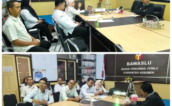 Bawaslu Kebumen Mantapkan Standar Pelaporan Pemilu