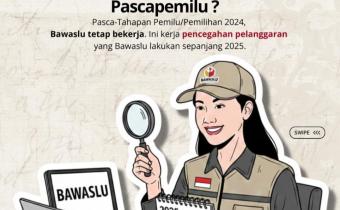 Berikut Berbagai Kerja Pencegahan Bawaslu Kebumen Pasca Pemilu