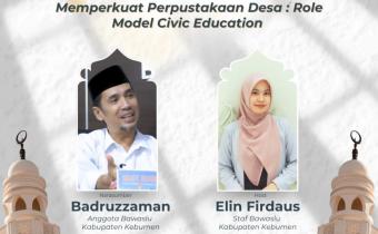 Ngabuburit Edisi 3: Penguatan Perpustakaan Desa “Role Model Civic Education”