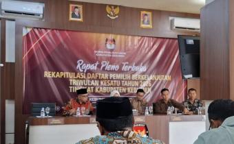 Bawaslu Kebumen Serahkan Laporan Pengawasan PDPB Triwulan I Tahun 2026