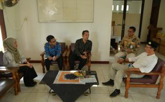Bawaslu Kebumen Konsolidasi dengan Kwarcab Pramuka, Siapkan Pendidikan Pengawas Partisipatif bagi Pemilih Pemula