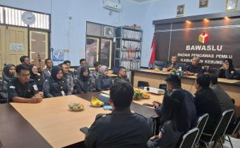 Kunjungan Bawaslu Provinsi Jawa Tengah Perkuat Kinerja Bawaslu Kabupaten Kebumen