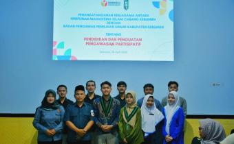 BAWASLU KEBUMEN PERKUAT PENDIDIKAN PENGAWASAN PARTISIPATIF DENGAN HMI CABANG KEBUMEN