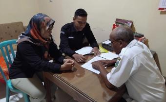 Perkuat Akurasi Data Pemilih Bawaslu Kebumen lakukan Uji Petik dan Pengawasan Coktas di Alian