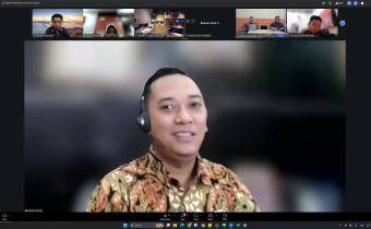 Bawaslu Kebumen Ikuti Rapat Monitoring dan Evaluasi Keterbukaan Informasi Publik