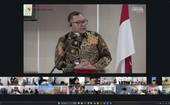 Bawaslu Kebumen Ikuti Rapat Persiapan Monev Keterbukaan Informasi Publik Tahun 2026