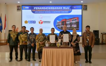 Bawaslu Kebumen dan UPB Jalin Kerja Sama Pendidikan Demokrasi dan Pengawasan Partisipatif
