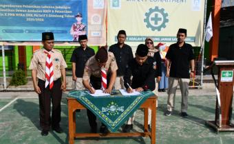 Bawaslu Kabupaten Kebumen dan SMK Ma’arif 5 Gombong Jalin Kerja Sama Pendidikan Demokrasi dan Pengawasan Partisipatif