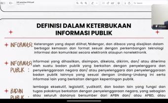 Tingkatkan Kapasitas, Bawaslu Kebumen Ikuti Pelatihan PPID Berbasis LMS