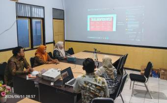 Hadiri Zoom, Bawaslu Kebumen Terima Arahan Pengawasan Data Parpol Berkelanjutan