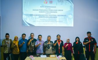 Bawaslu Kebumen dan GMNI Perkuat Pengawasan Partisipatif