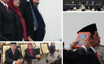 Pelaksanaan Pengambilan Sumpah Janji PAW DPRD Kebumen