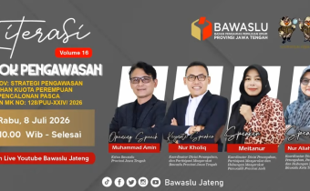  Literasi Pojok Pengawasan Vol.16: POV: Strategi Pengawasan Pemenuhan Kuota Perempuan dalam Pencalonan Pasca Putusan MK No: 128/PUU-XXIV/ 2026