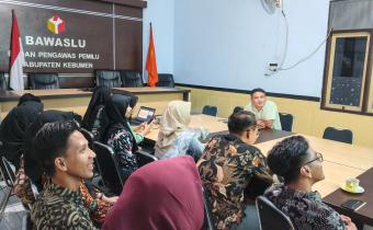 Paparan materi oleh Kordiv SDM, Organisasi,Pendidikan dan Diklat.