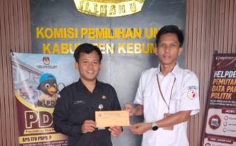 Bawaslu Kebumen Sampaikan Saran Perbaikan PDPB Triwulan III kepada KPU