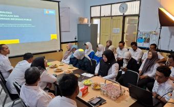 Pemaparan materi oleh Kordiv PP Datin Imam Khamdani