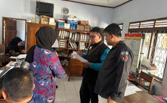 Anggota Bawaslu Kebumen Imam Khamdani Lakukan Pengawasan Coktas PDPB di Kecamatan Puring