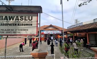 Senam Bersama Bawaslu Kabupaten Kebumen