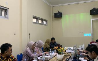 Menghadiri Rapat Pendahuluan Pelaksanaan Pengukuran IDI 